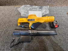 21V Cordless Leaf Blower, 5 Speed, 150 MPH, With Battery &Charger JY-LB2201