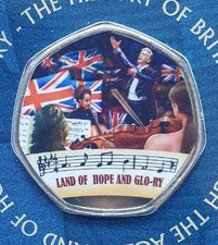 Westminster 50p Shaped Carded Coin The History of Britain Through The Ages