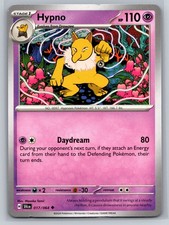 Hypno 017/064 Shrouded Fable Stage 1 Psychic Type Pokemon TCG Card Daydream