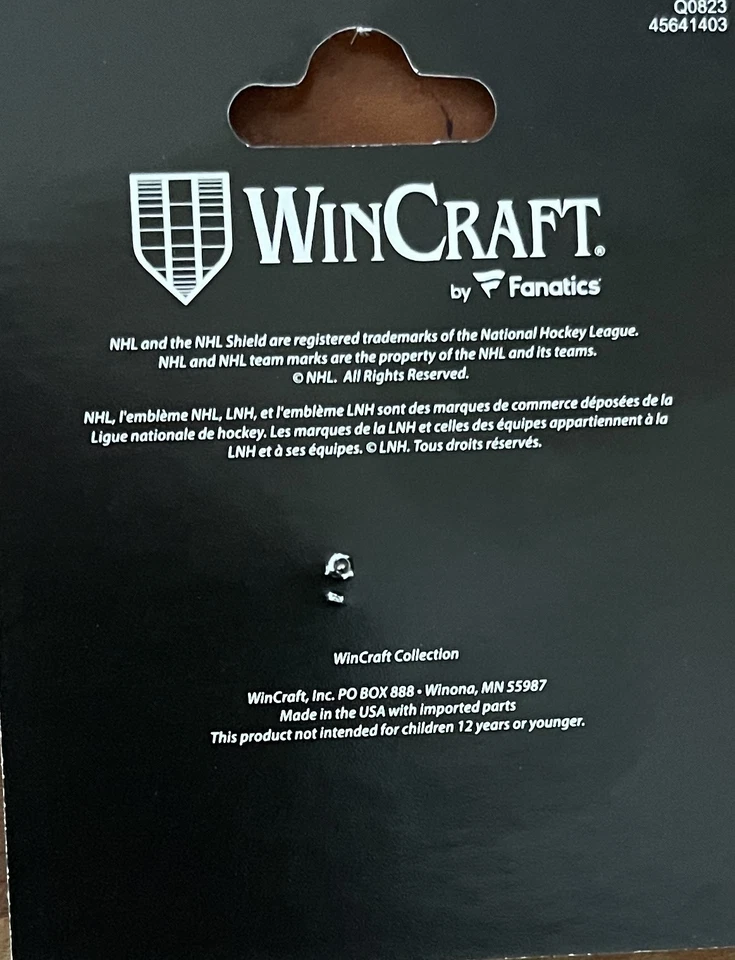 2025-26 N.Y. RANGERS LAPEL PIN NHL HOCKEY 100TH ANNIVERSARY ACRYLIC SHIPS NOW!! - Image 3 of 3