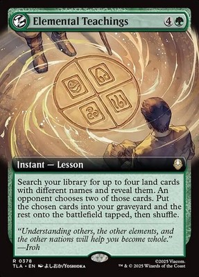 Elemental Teachings-Avatar: The Last Airbender-Extended Art-Foil-378-LP