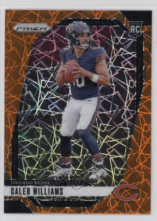 2024 Panini Prizm Rookies Lazer Prizm Caleb Williams #301 Rookie RC