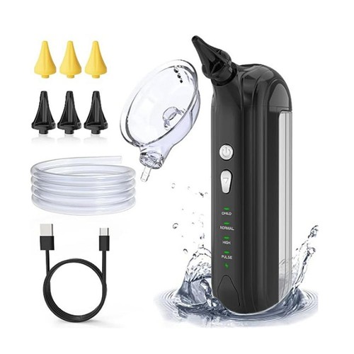 Removedor de cera de oído 180 ml limpiador de riego lavadora limpiador de oídos eléctrico Ki✨y Q1C2 - Imagen 4 de 16