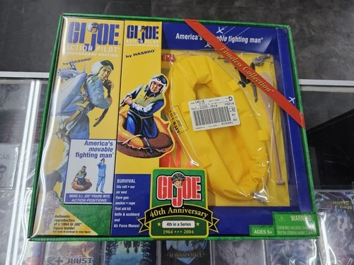 GI Joe Action Pilot Survival Set 40th Anniversary Edition SEALED Hasbro 2003