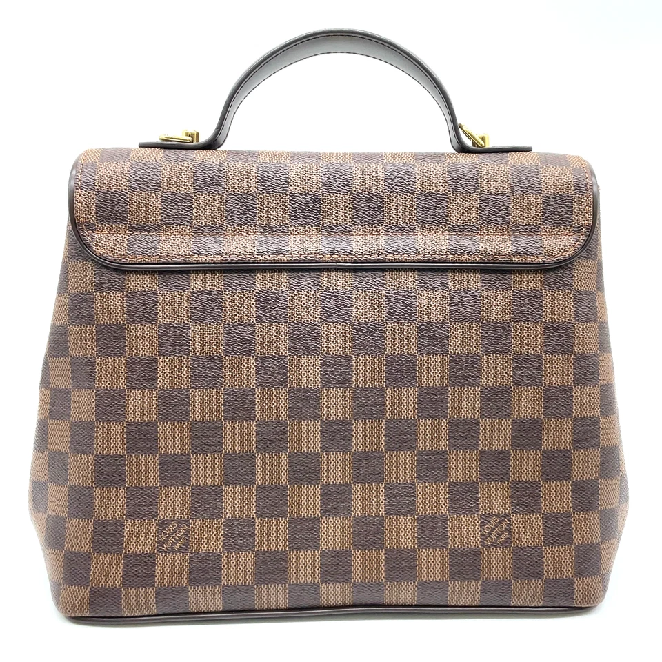 Auth LouisVuitton Damier Ebene Bergamo GM 2Way Bag N41169 W/Box/Dustbag SK030617 - Image 3 of 4