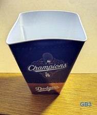 LA Dodger's - Small Plastic PopCorn Holder