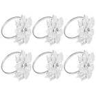6 Pack Servietten Ringe, Gold Servietten Ringe Schnallen für Tisch Dekorati3558