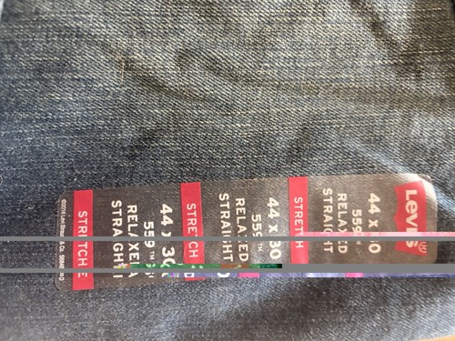 Levi’s 559 Relaxed Straight Stretch Jeans Mens Size 44x30 Medium Blue NWT⁠ - Picture 7 of 8