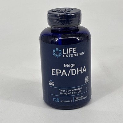 Mega EPA/DHA 120 Softgels  by Life Extension