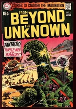 FROM BEYOND THE UNKNOWN #1 7.0 // JOE KUBERT COVER ART DC COMICS 1969