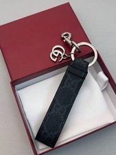 Charm Black Handmade Strap Keychain Gift Key Chain With Box