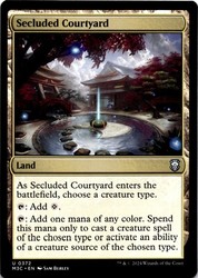 Secluded Courtyard (372/835) - Commander: Modern Horizons 3