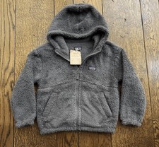 Patagonia Kids Los Gatos Hoody Jacket Forge Grey NWT Size Medium 10 