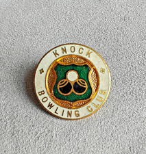 Knock Bowling Club - Enamel Pin Badge Bowls Sports UK