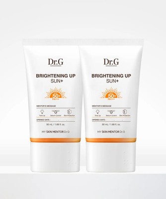 Dr.G Brightening Up Sun Plus SPF50+ PA++++ Tone Up Sunscreen 50ml x 2ea Set