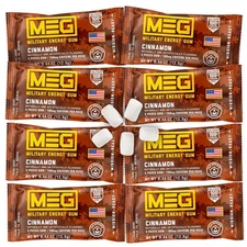 - Military Energy Gum | 100mg of Caffeine Per Piece + Increase Energy + Boost...