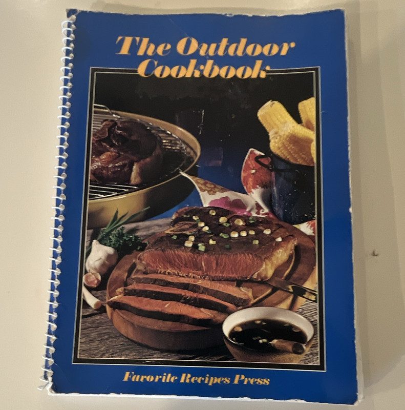 The Outdoor Cookbook Spiral-Bound Paper Book - Favorite Recipes Press