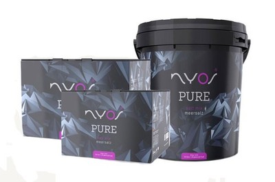 Nyos PURE Meersalz - Hochwertiges Meersalz Meerwasseraquarium