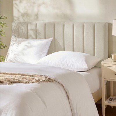 Upholstered King Headboard Channel Stitched Soundproof Linen VC-HH-RHB K Hearth