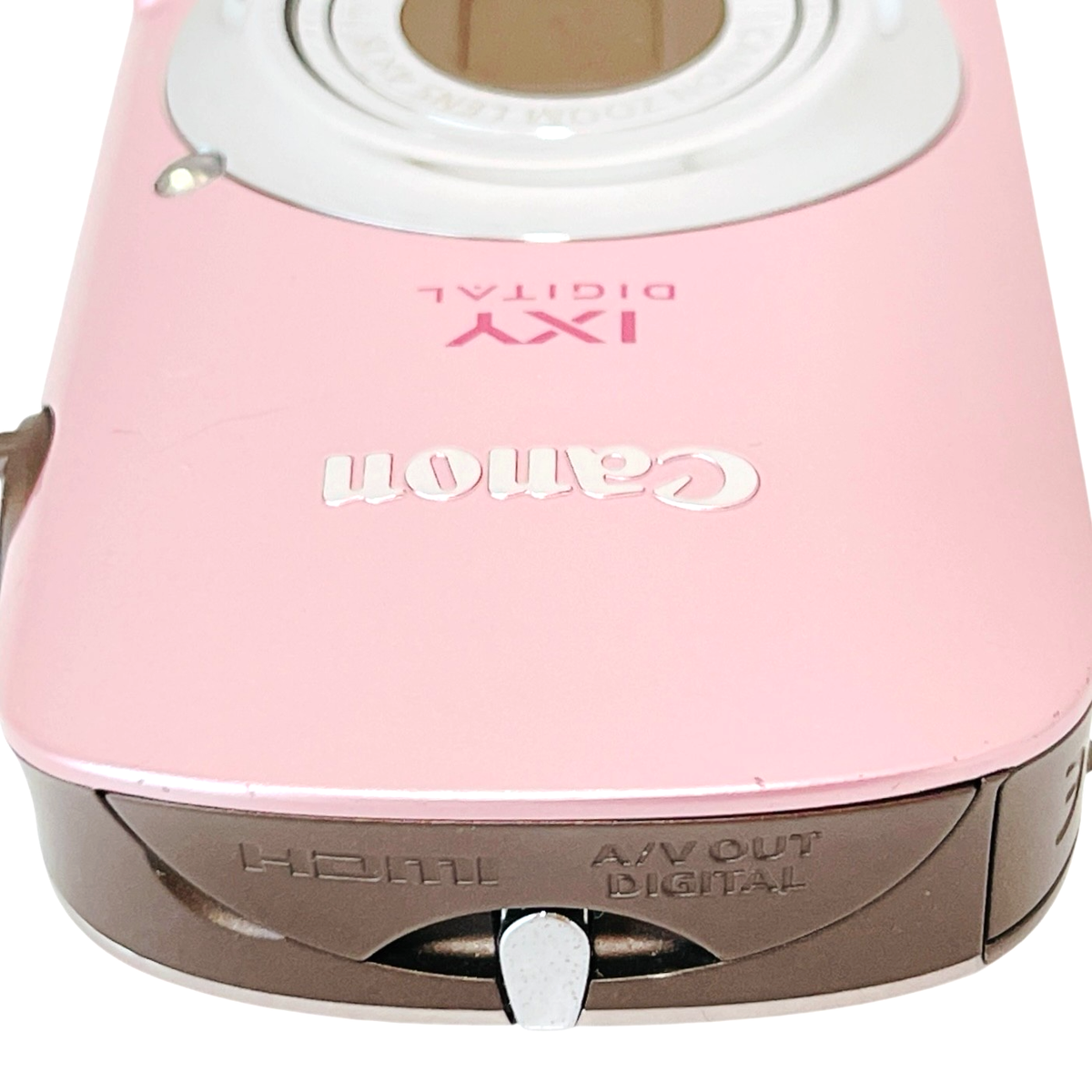 Canon IXY Digital 510 IS Pink 12.1MP Digital Camera w/ Strap