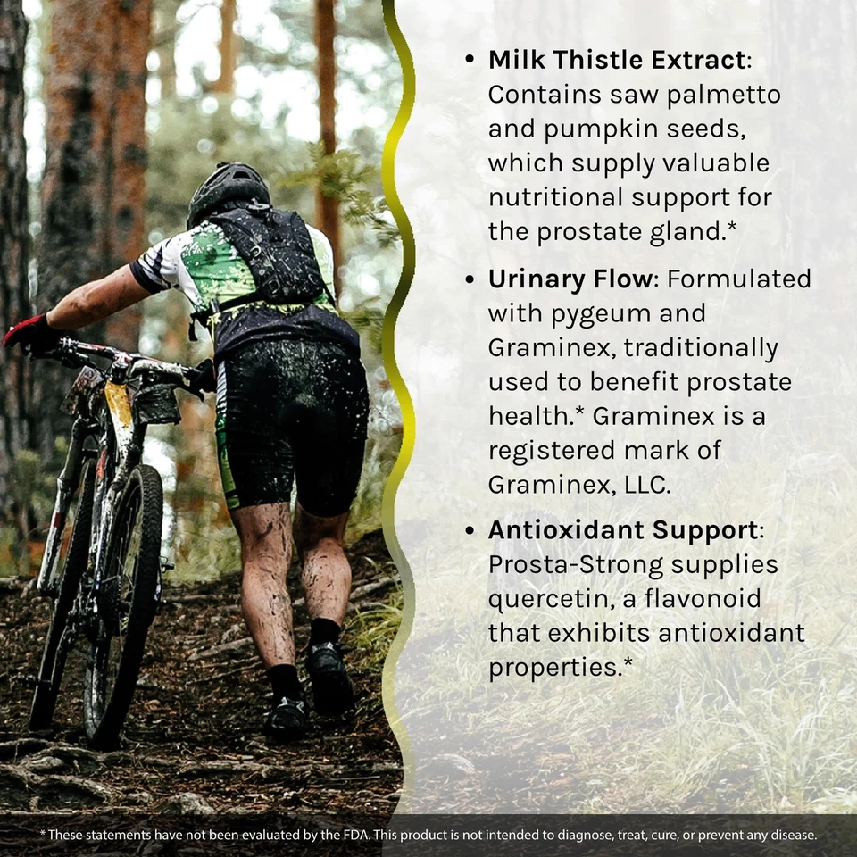 Irwin Naturals Prosta-Strong - Apoyo para la salud de la próstata con Saw Palmetto Lyco... Foto 4 de 4