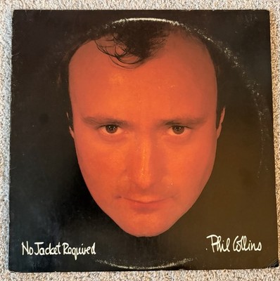 Phil Collins   No Jacket Required   Original 1985 US 1st Pressing Vinyl LP