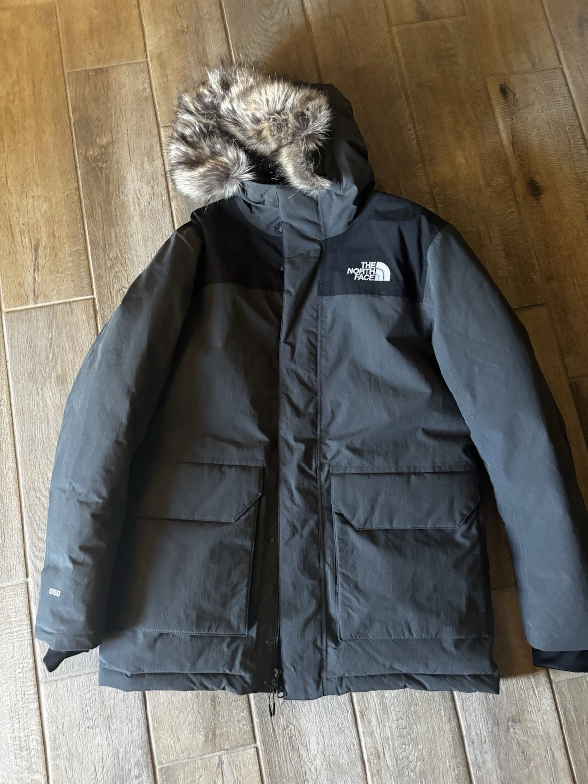 The North Face Authentic Faux Fur Winter Black Parka Mens Jacket- Medium
Opens in a new window or ta