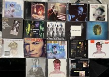 DAVID BOWIE CD LOT - ALADDIN SANE/ZIGGY STARDUST/OUTSIDE/NEXT DAY/RAREST/HOURS