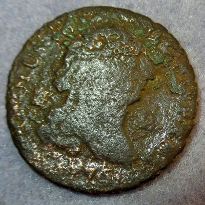 Independence Date 1776 Spanish Colonial 2 MARAVEDÍS Copper, King Carlos III COA
