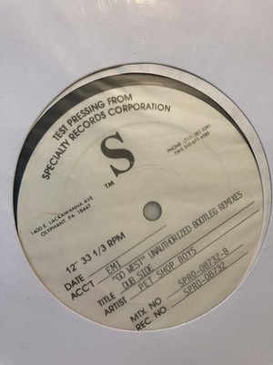 Pet Shop Boys Go West M E G A R A R E Vocal & Dub REMIXES 12'' Vinyl