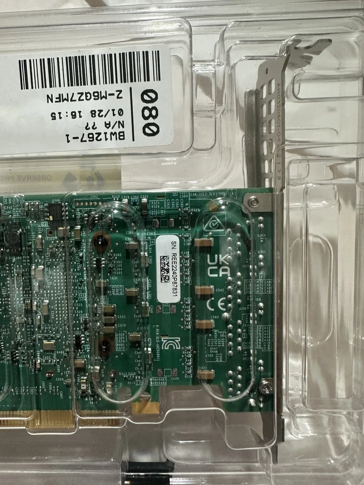 $150 Sealed Dell Qlogic QL41164HFRJ Quad Port 10GbE RJ-45 10GBase-T Card D1 - Image 4 of 4