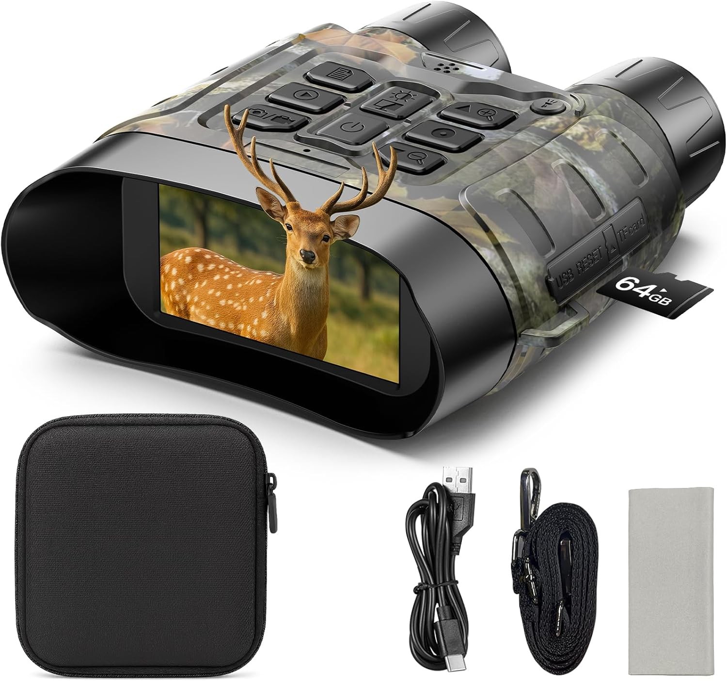 Goggles,112mp 4k Infrared Digital Binoculars For Hunting