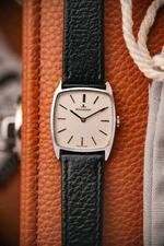 Jaeger-LeCoultre Rectangular Ref. 4450, 18k white gold, cal. JLC P 838 hand-woun