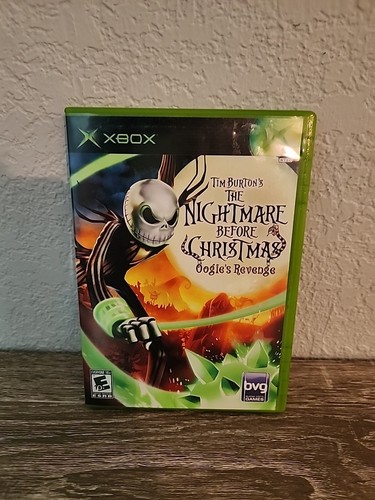 Nightmare Before Christmas: Oogie's Revenge (Microsoft Xbox, 2005) CIB COMPLETE