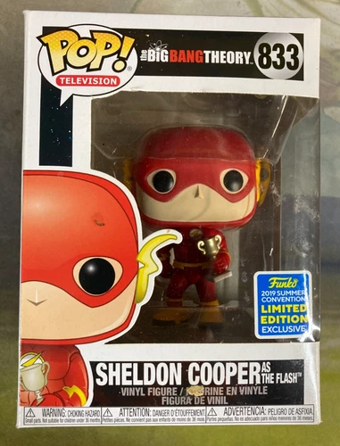 Funko Pop! Vinyl: The Big Bang Theory - Sheldon Cooper as The Flash #833