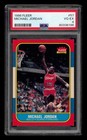 1986-87 Fleer Set-Break # 57 Michael Jordan PSA 4 VG-EX