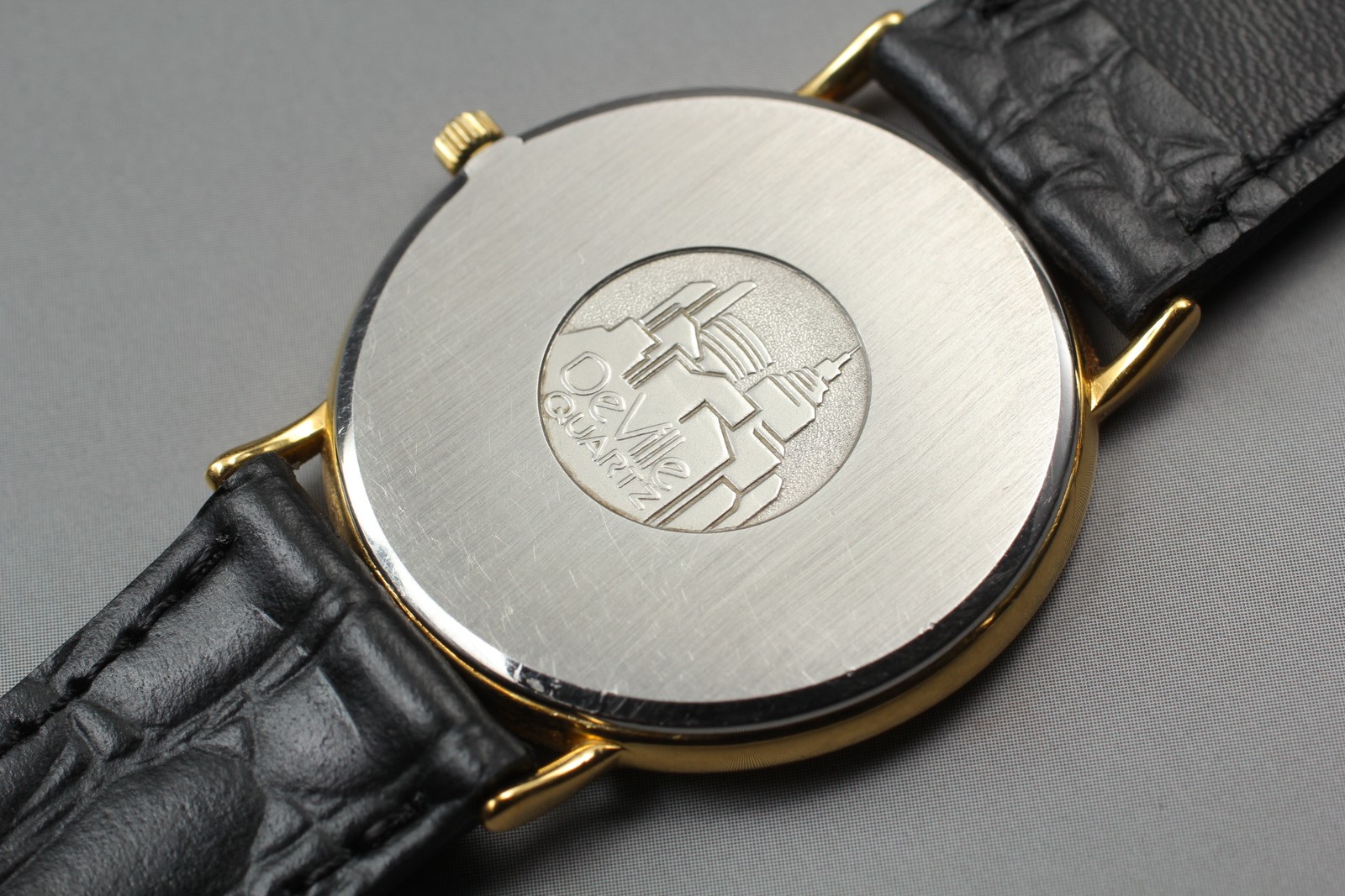 [Near MINT] Omega De Ville Cal.1378 Ref.195.0075 Gold Round Quartz Men's Watch image 6