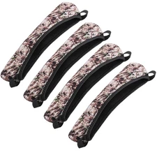 4-Pack Scope Cover Waterproof Neoprene Scope Covers Optics Lens Cover 12" Leaf