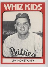 1980 TCMA 1950 Philadelphia Phillies Whiz Kids Jim Konstanty #1980-0015 0a3