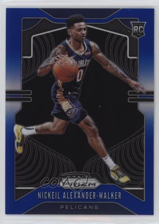 2019-20 Panini Prizm Blue 118/199 Nickeil Alexander-Walker #263 Rookie RC 0rt5