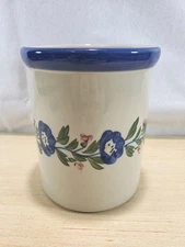 DesignPac Home Kitchen Utensil Holder, Ceramic 5.5" T x 4.5" W