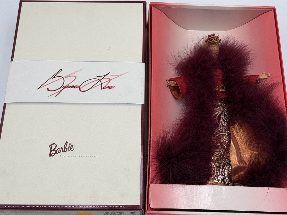 Cinnabar Sensation Barbie Doll by Byron Lars Vintage 1998 #23420