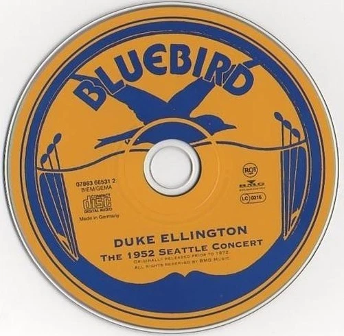 Duke Ellington 1952 Seattle Konzert CD Deutschland Bluebird 1995 07863665312 - Bild 3 von 3