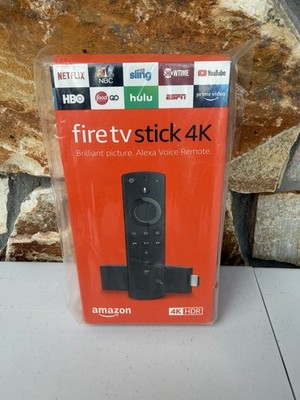 Amazon Fire TV Stick 4K with Alexa Voice Remote, 8GB, Black