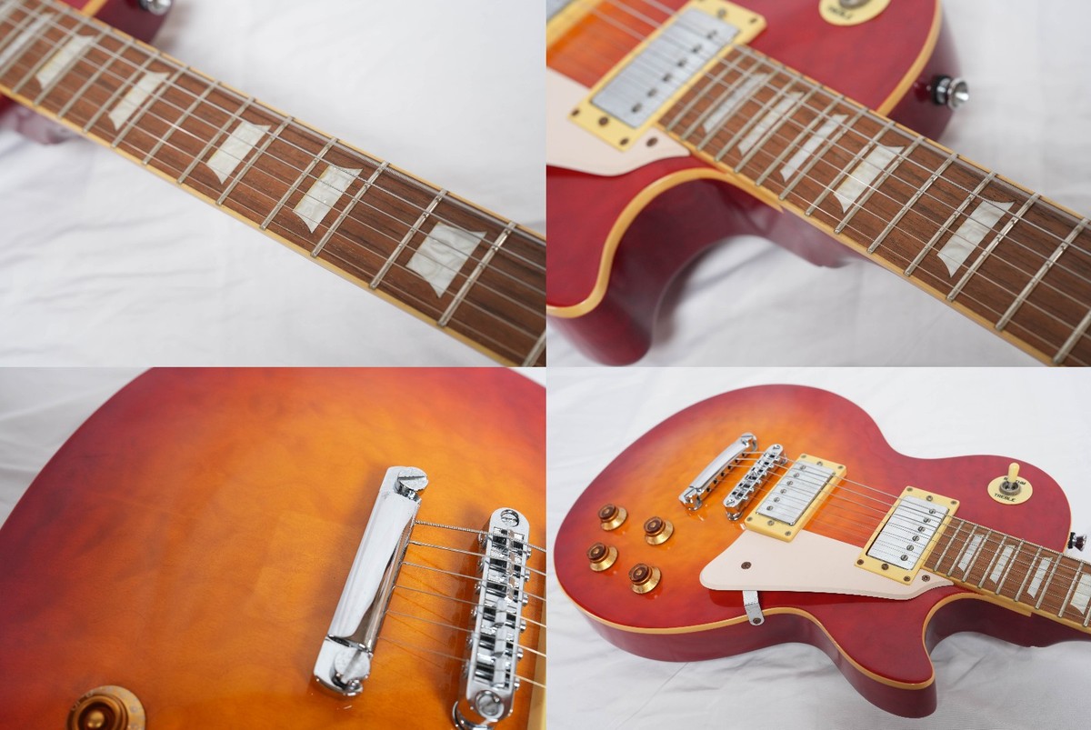 Bacchus BLS-700QM Cherry Sunburst Live Road Model Les Paul