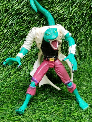 1997 Marvel Spider-Man Web Force Smash Lizard Dr. Curt Connors 6” Action Figure - Picture 3 of 8