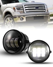F150 LED Fog Lights Compatible with 2011 2012 2013 2014 Ford F150, 2PCS X 30W