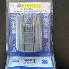 Square D Pumptrol FSG2J24M4CP Water Pump Low Pressure Switch 20-40 PSI