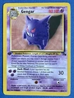 Pokemon Gengar 20/62 1st Edition Fossil Rare NM WOTC 1999