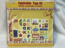 BIRTHDAY THEMED Assorted Dimensional Scrapbook Craft Sticker Pack Bundle Set